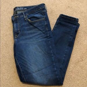 Mossimo dark wash skinny jeans